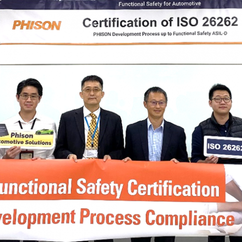 Phison Strengthens its Position in Automotive Storage Market: Secures Automotive Functional Safety Certification ISO 26262