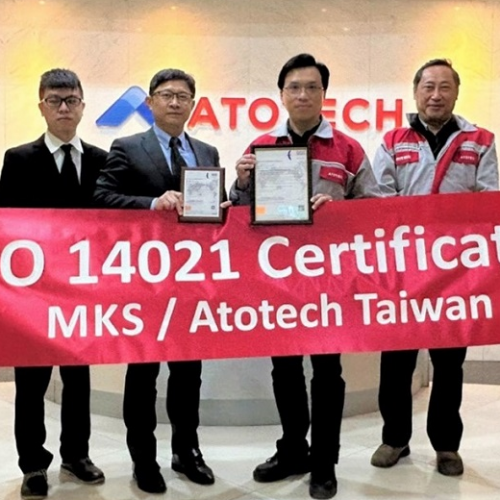 MKS’ Atotech Receives SGS Taiwan Recycled Content Verification for Electroless Copper Products, Confirming the Use of 100% Recycled Copper