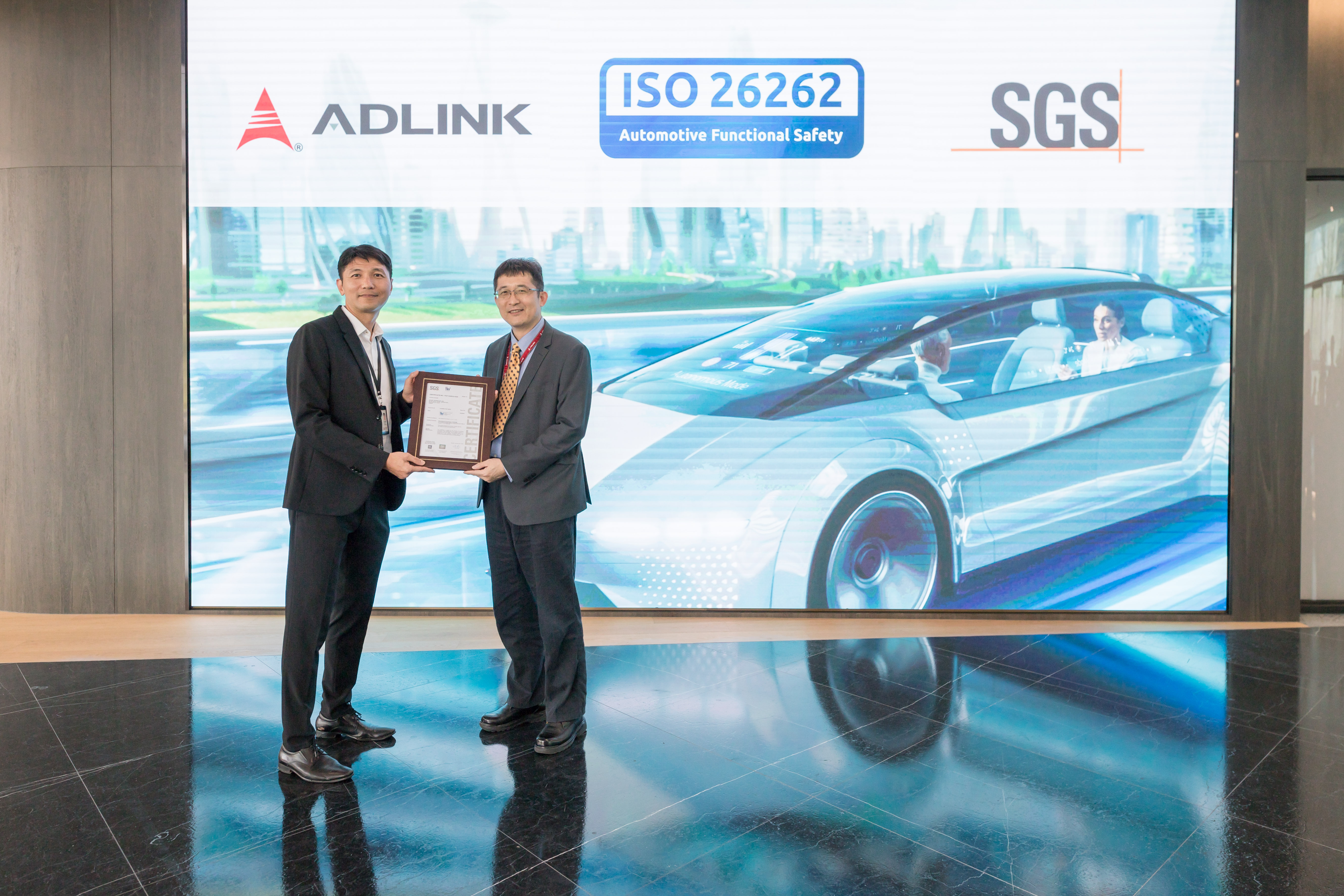 ADLINK ISO26262 Process Certificate 