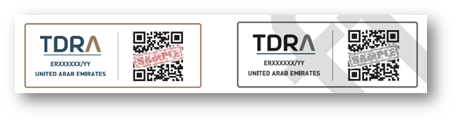 TDRA label 1